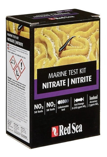 Teste Red Sea Mcp Nitrito/nitrato ( No2/no3 )