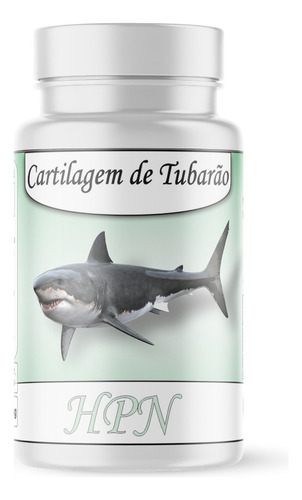 Cartilagem De Tubarão 1 Frasco Cáps De 500 Mg  100% Natural 