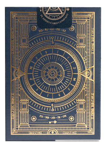 Bicycle Cypher Premium Negro Cartas De Juego, Oro Foil, E...