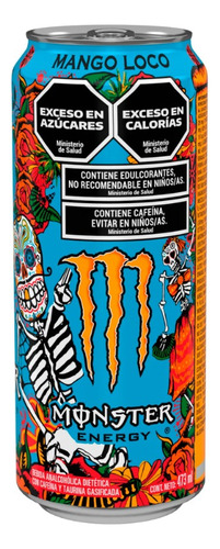 Bebida Energizante Monster Pack X 6 Latas Cafeína Y Taurina