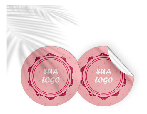 500 Cartão Agradecimento + 500 Adesivos 3x3cm Personalizados