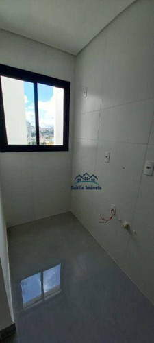 Cobertura *pronta Para Morar ** Com 3 Dormitórios(01 Suíte ) Fino Acabamento 02 Vagas À Venda, 140 M² Por R$ 465.000 - Vila Pires - Santo André/sp - Co0356