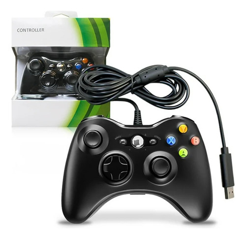 Joystick Control Mando Compatible Con Xbox 360 O Pc Alambric