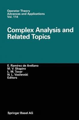 Libro Complex Analysis And Related Topics - Ramirez De  E...