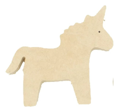 Unicornio Mdf Jugar Deco Pintar Diversión Infantil Magico 