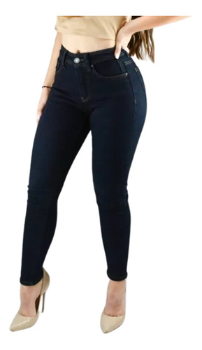 Jeans Dama Mezclilla Punto K Limited Casual Skinny