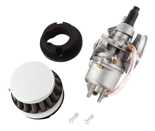 Q Carburador Con Filtro De Aire Motor Atv 49cc De 2 Tiempos