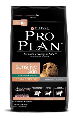 Sensitive Skin Puppy Purina Pro Plan Salmon - 3 Kg - Nuevo Original Sellado