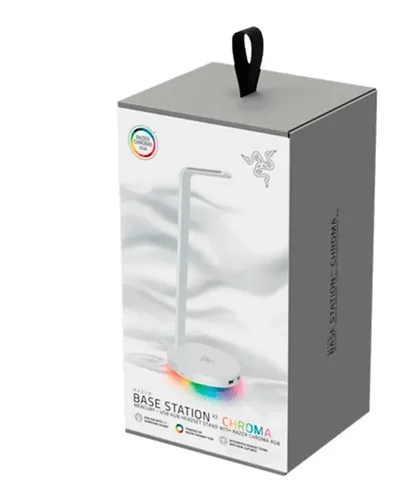 Suporte Razer Base Station V2 Rgb Chroma com hub USB 3.1, cor