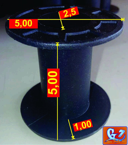 Pipa-carreteis Carretel Plastico Linhas 500jds Pct C/500pçs