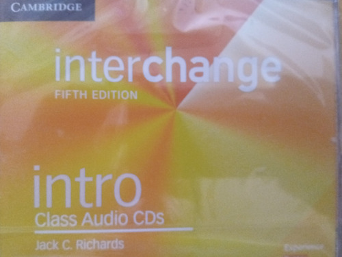 Interchange Intro 5th Ed Audio Class Cds(3)