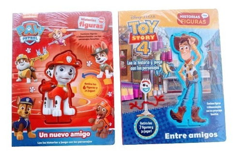 Historias Con Figuras: Paw Patrol + Toy Story (2 Piezas)