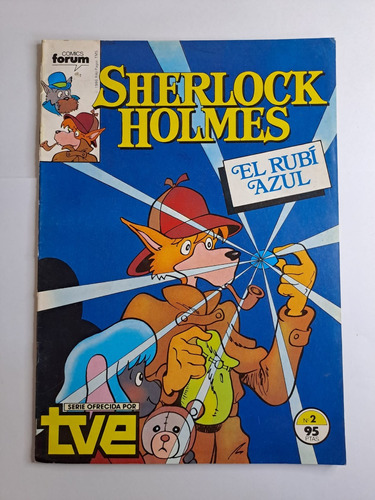 Sherlock Holmes Revista Nª 2 Año 1986 El Rubi Azul