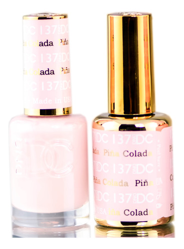 Esmalte En Gel Dnd Dc Neutrals Pia Colada 137 15 Ml