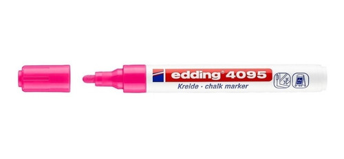 Marcador Tiza Vidrio Neon Rosado E4095 Edding