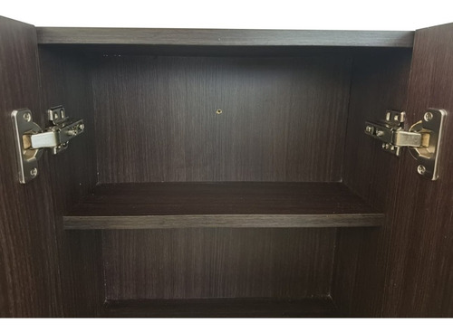 Imagen 6 de 8 de Mueble Flotante Para Baño Moderno 40 X 60 Cm Color Roble Dakar
