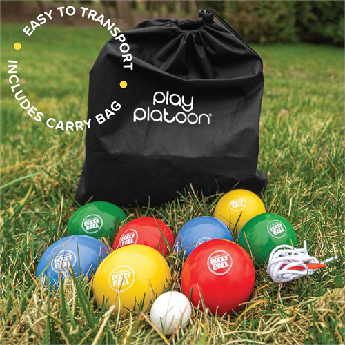 Juego De Petanca Play Platoon De 84 Mm/90 Mm/100 Mm Con 8 Pe