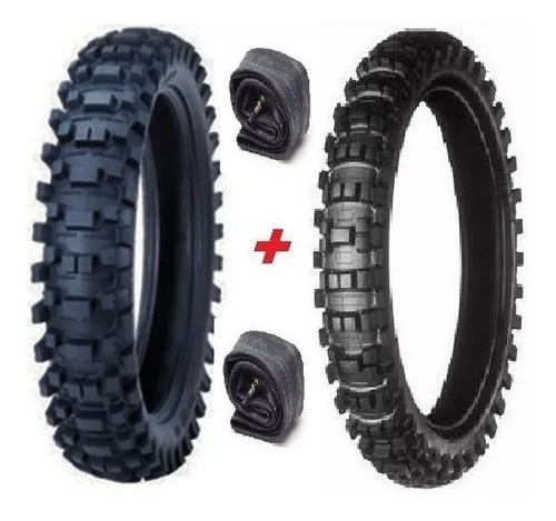 Juego Cubiertas Con Taco Motomel Skua 150 250 Triax Wagner