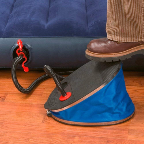 Imagen 3 de 4 de Inflador Intex Pie Gigante 30 Cm Doble Acción #68610