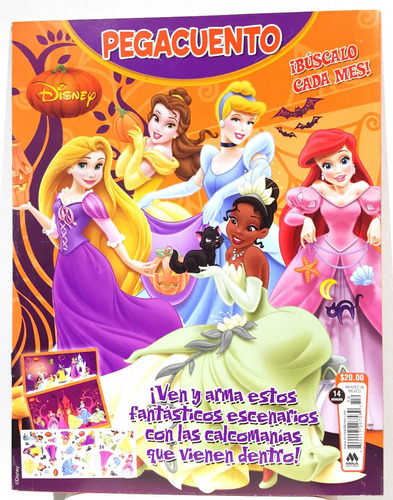 Imagen 1 de 1 de Revista Disney Princesas Especial Halloween    