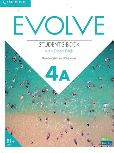 Evolve 4A - Student´S Book With Digital Pack - 1St, de CAMBRIDGE. Editora Cambridge University, edição 1 em inglês americano