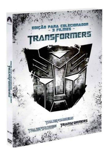 Box Dvd Trilogia Transformers (triplo) Dublado - Lacrado