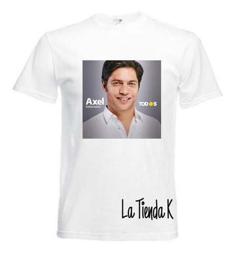 Remeras Elecciones Gobernador Axel Kicillof 