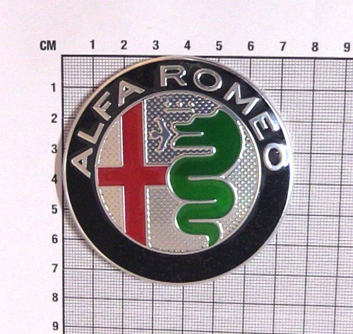 Logo Emblema Capot Alfa Romeo Envio Gratis
