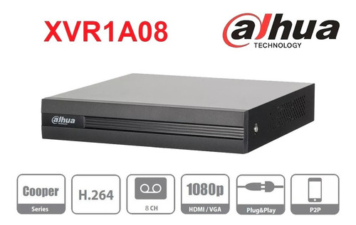 Imagen 3 de 6 de Kit Video Vigilancia 8 Cámaras 1080p Dahua Cctv 2 Tb Baluns