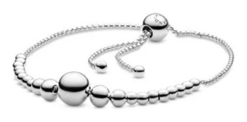 Pandora Original Pulsera Deslizante Sarta De Cuentas Ale 925