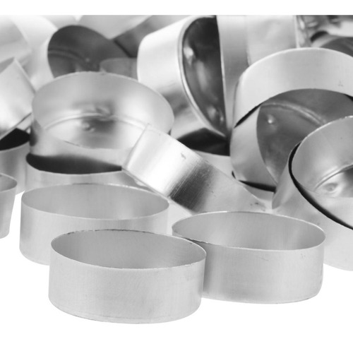 Tazas De De Aluminio 38x14mm