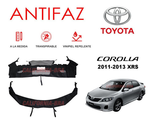 Antifaz Protector Estandar Toyota Corolla 2011 2012 2013 Xrs