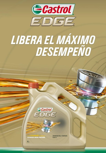 Aceite para motor Castrol sintético 5W-30 para autos, pickups & suv de 1 unidad x 4L