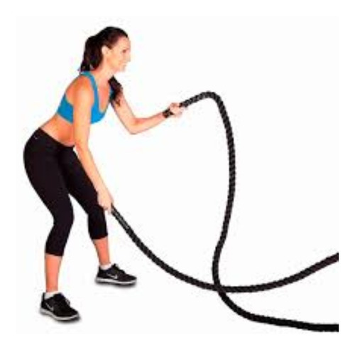 Cuerda / Soga Para Crossfit 3,8 Cm X 9 M X 7,5 Kg La Casa De