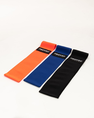 Pack Tiraband Circular Tension Leves - Media - Alta Proyec Naranja-azul-negro