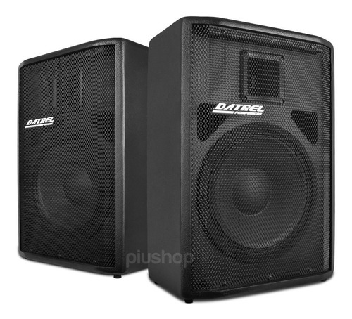 Par Caixa Acustica Som Passiva 12  500w Rms + Cabo 5m Brinde