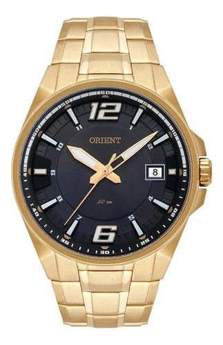 Relógio Orient Neo Sports Analógico Dourado Mgss1168