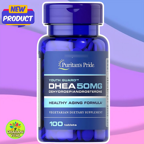 Dhea Puritan S Pride 50mg. 100 Tabletas