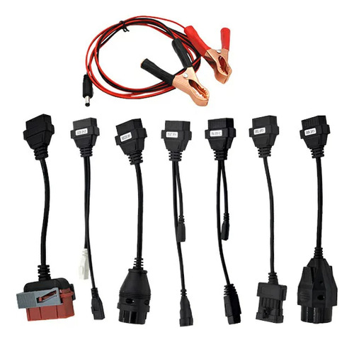 Set De 8 Cables De Conexión Obd1 Delphi Adaptadores