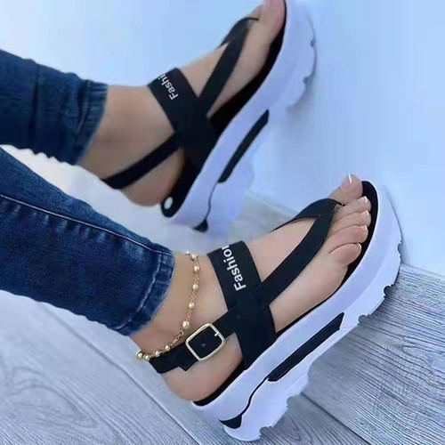 Sandalias Generic Mujer Talla Gran Tamaño Diseño Clásico