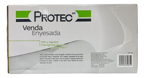 Venda Yeso O Enyesada De 15cmx2.75m Protec Caja 12 Piezas