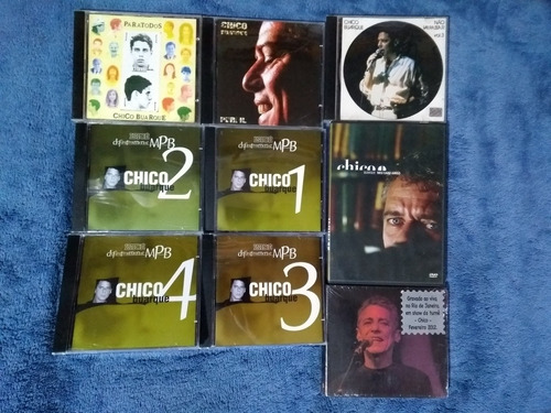 Chico Buarque 8 Cds 1 Dvd Rio De Janeiro Não Vai Passar Mpb