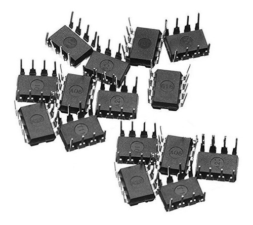 15 Pzas 4558 Jrc4558d Upc4558d 4558d Dual Op-amp  2mhz Dip8