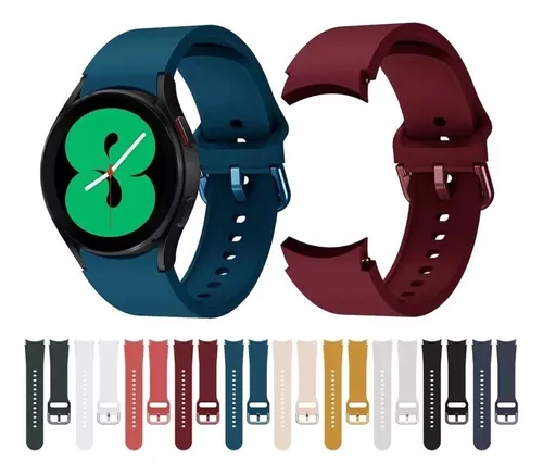 Correa Reloj 20mm Samsung Galaxy Watch 4 Tejido Flexible - Morado