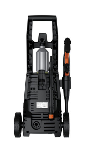 Imagen 3 de 3 de Hidrolavadora eléctrica Black+Decker PW1450TDL negro/naranja con 1512psi de presión máxima 220V