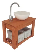 Comprar Vanitory Colgante 60cm+ Bacha  + Griferia+2 Canastos