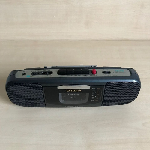 Radio Am`-fm Reproductor Cassette Aiwa Cs-p5 Y Trasformador