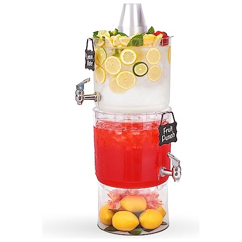 Dispensadores De Bebidas Frías Buddeez (juego De 2), 1.75