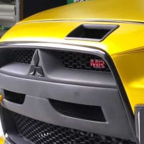 Evo Nose Aplique Parachoque Estilo Lancer Evo X Ja Pintado