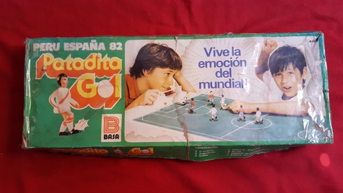 Juego De Mesa Peru España 82 Patadita Gol Basa (Usado)